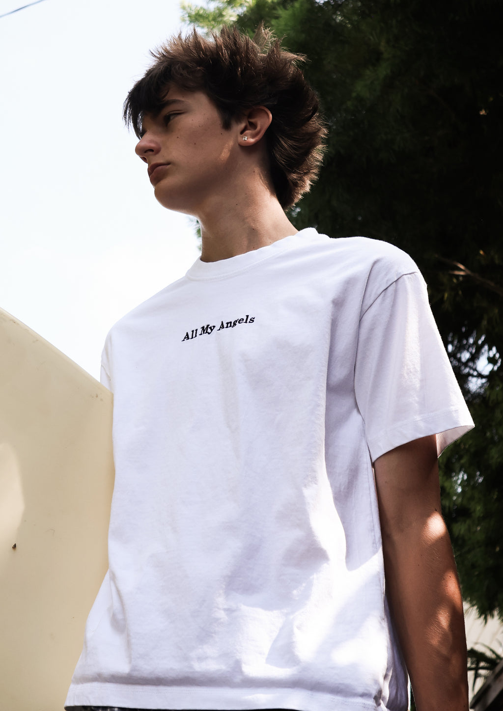 A1 Embroidery Cotton T-Shirt